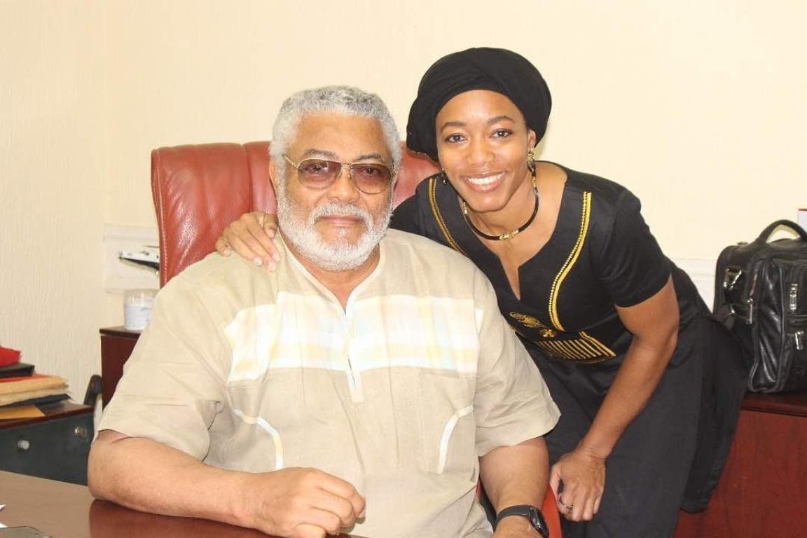 JJ Rawlings : après avoir voté, sa fille lui rend hommage (photo)