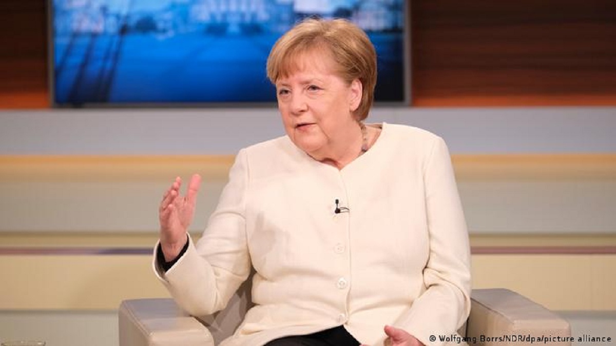 La chancelière allemande, Angela Merkel