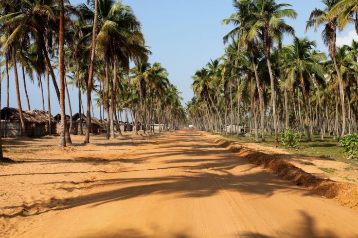 Bande côtière du littorale au Bénin