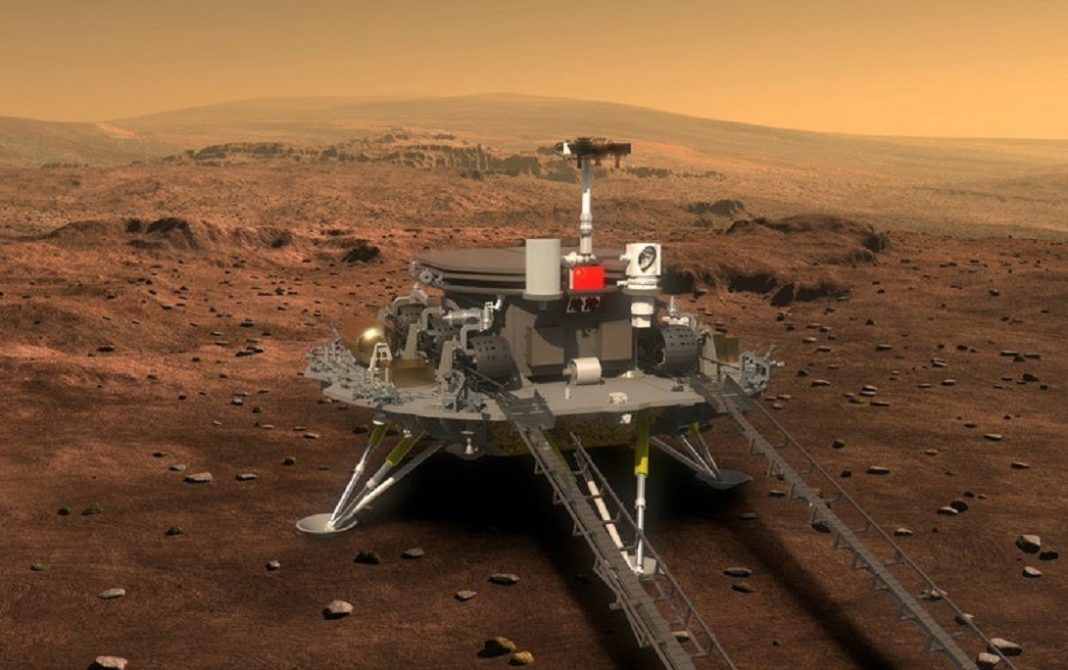 La Chine réussi à envoyer un robot sur Mars