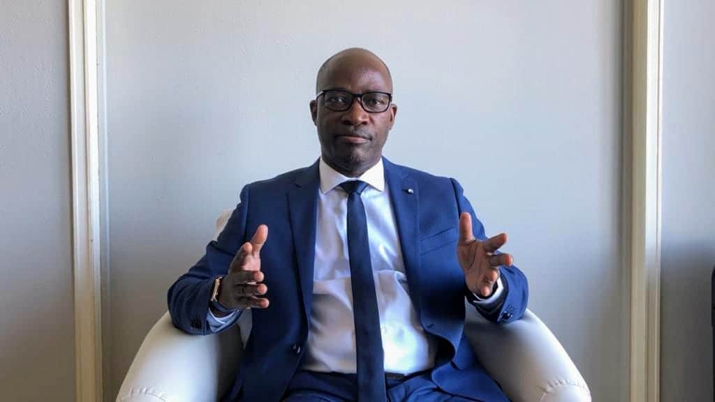 Charles Blé Goudé, homme politique ivoirien et président du COJEP