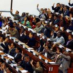 Les députés éthiopiens en plein vote au parlement