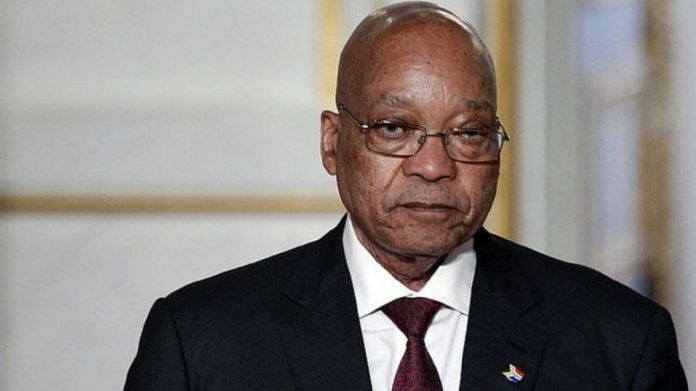 L'ancien président sud africain Jacob Zuma