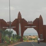 Entrée principale de la ville de Bamako au Mali