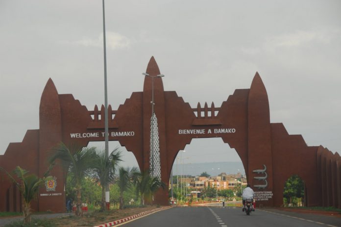 Entrée principale de la ville de Bamako au Mali