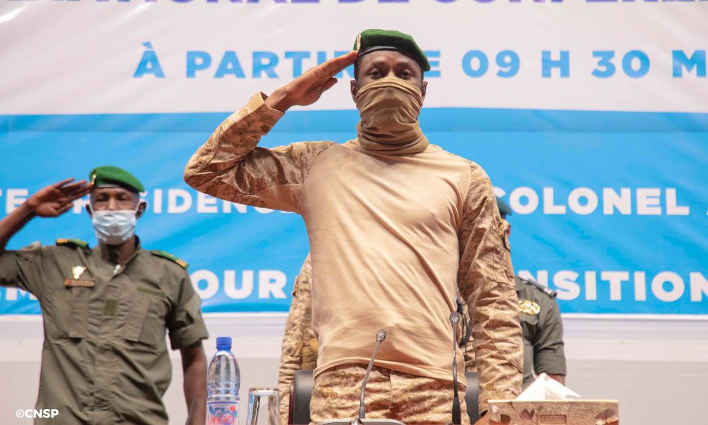 Le Colonel Assimi Goita, nouveau président de la transition au Mali