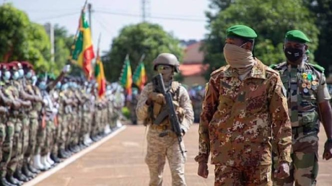 Le vice-président malien, le Colonel Assimi Goita lors de la cérémonie de célébration des 60 ans d'indépendance du pays