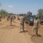Des éléments de l'armée du Nigéria après une bataille contre Boko Haram