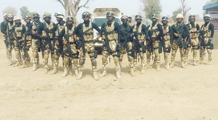 Les forces spéciales du Nigéria