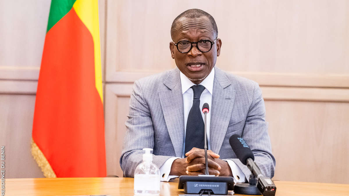 Le président de la république du Bénin Patrice Talon