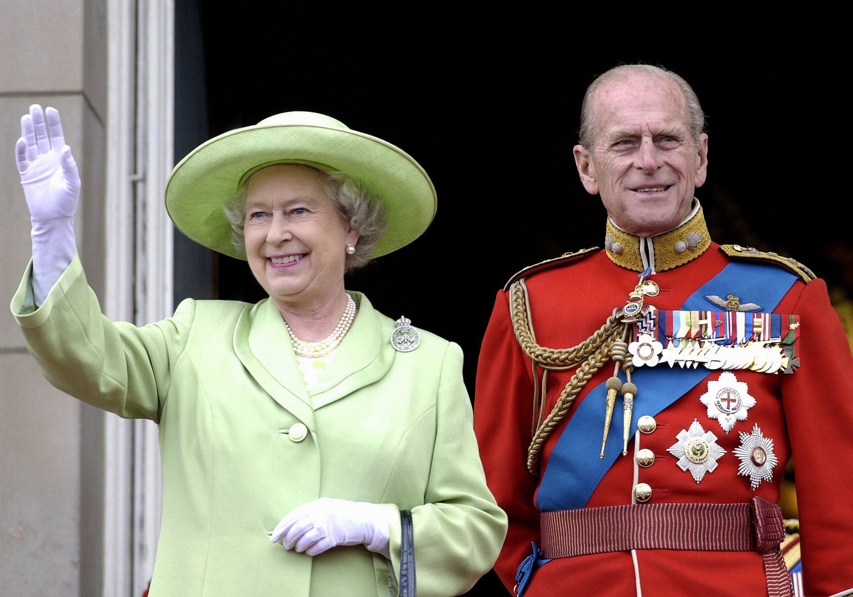 Reine Elizabeth II et Prince Philip @ Elle