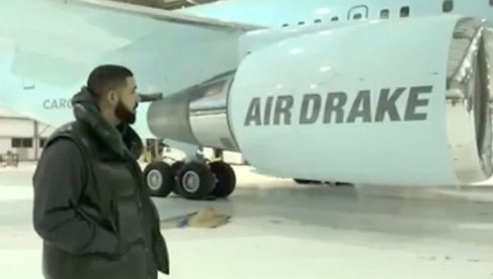 Drake voici le prix de son jet privé @ Moov