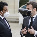 Le Premier ministre libyen Abdel-Hamid Dbaiba, rencontre Emmanuel Macron en France