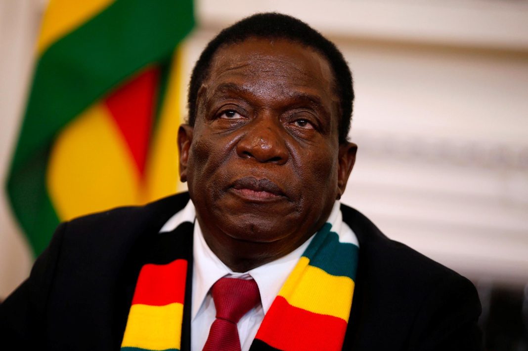 Le président Zimbabwéen à son investiture