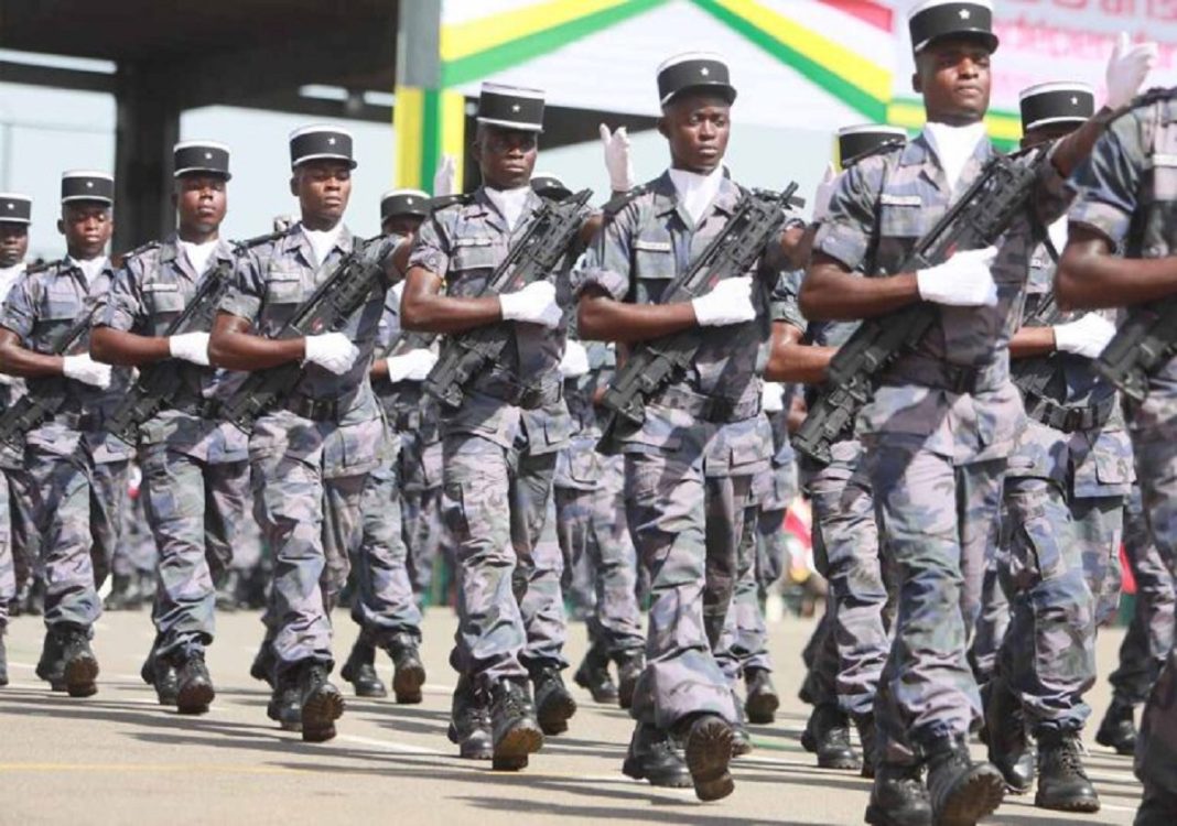 Recrutement Gendarmerie Togo