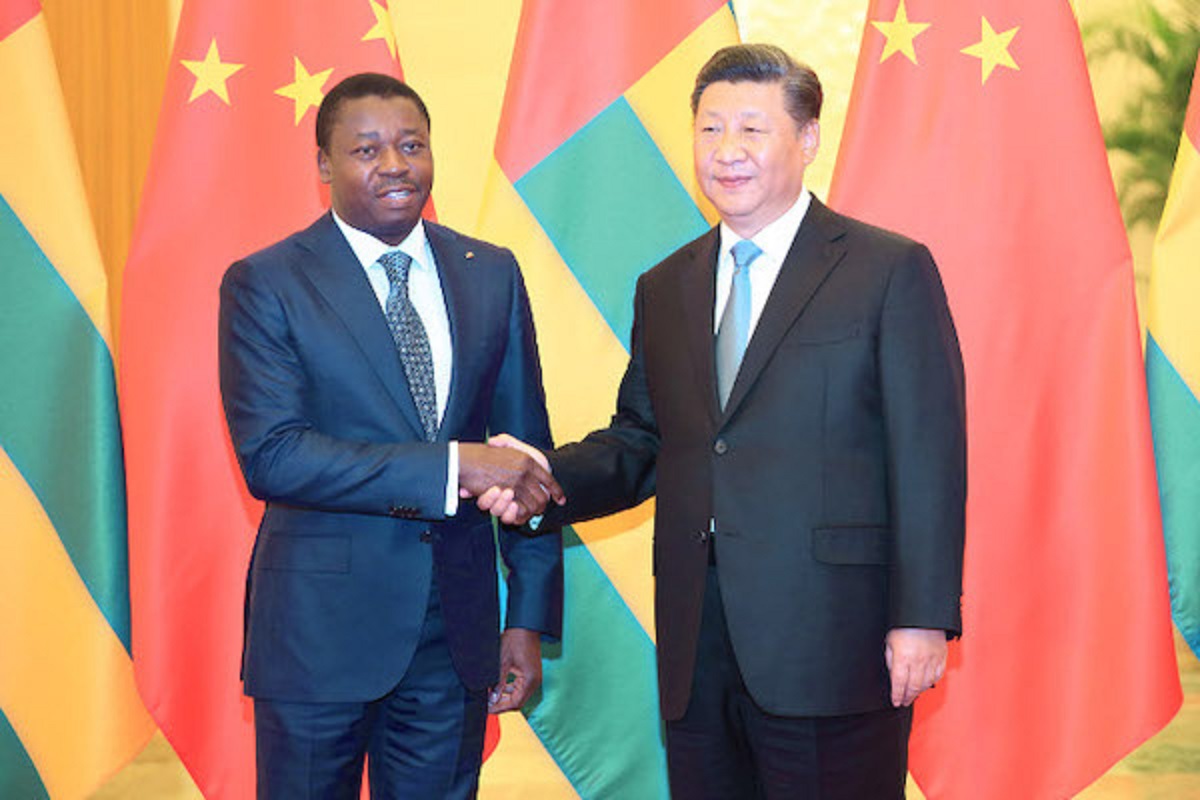 Faure Gnassingbé et son homologue chinois