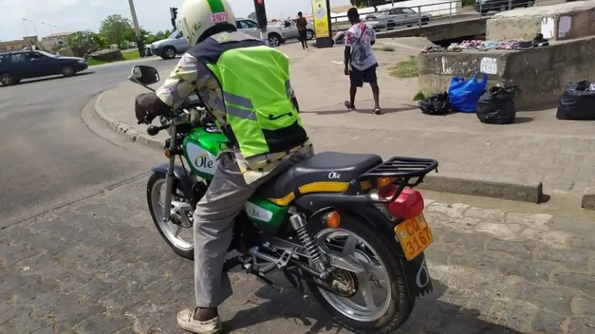 Taxi-motos au Togo