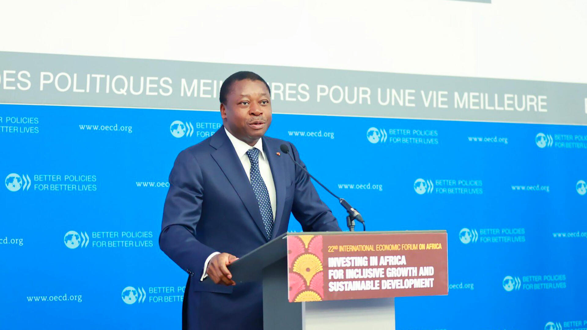 Faure Gnassingbé à Paris