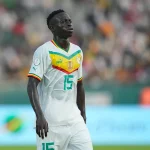 Krépin Diatta avec le maillot du Sénégal