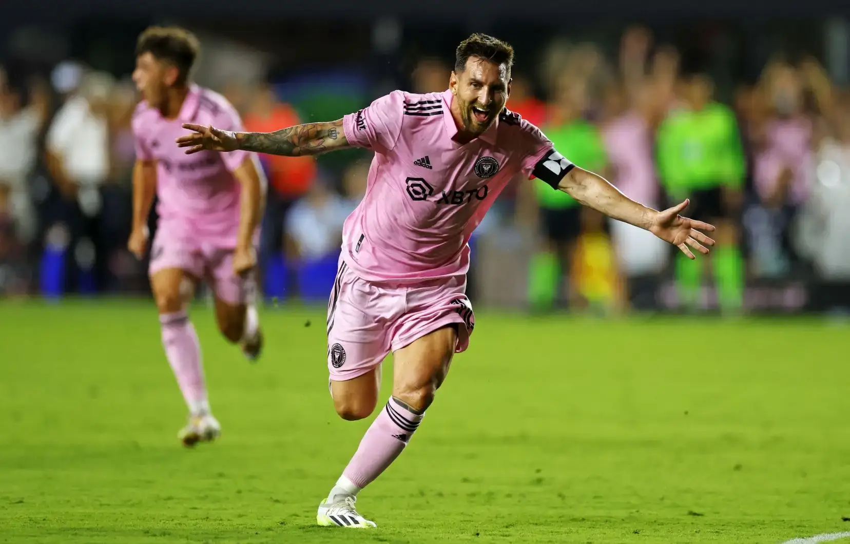 Lionel Messi sous le maillot de l'Inter Miami