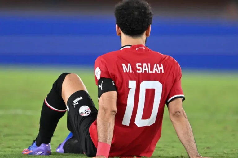 Mohamed Salah avec le maillot de l'Egypte (1)
