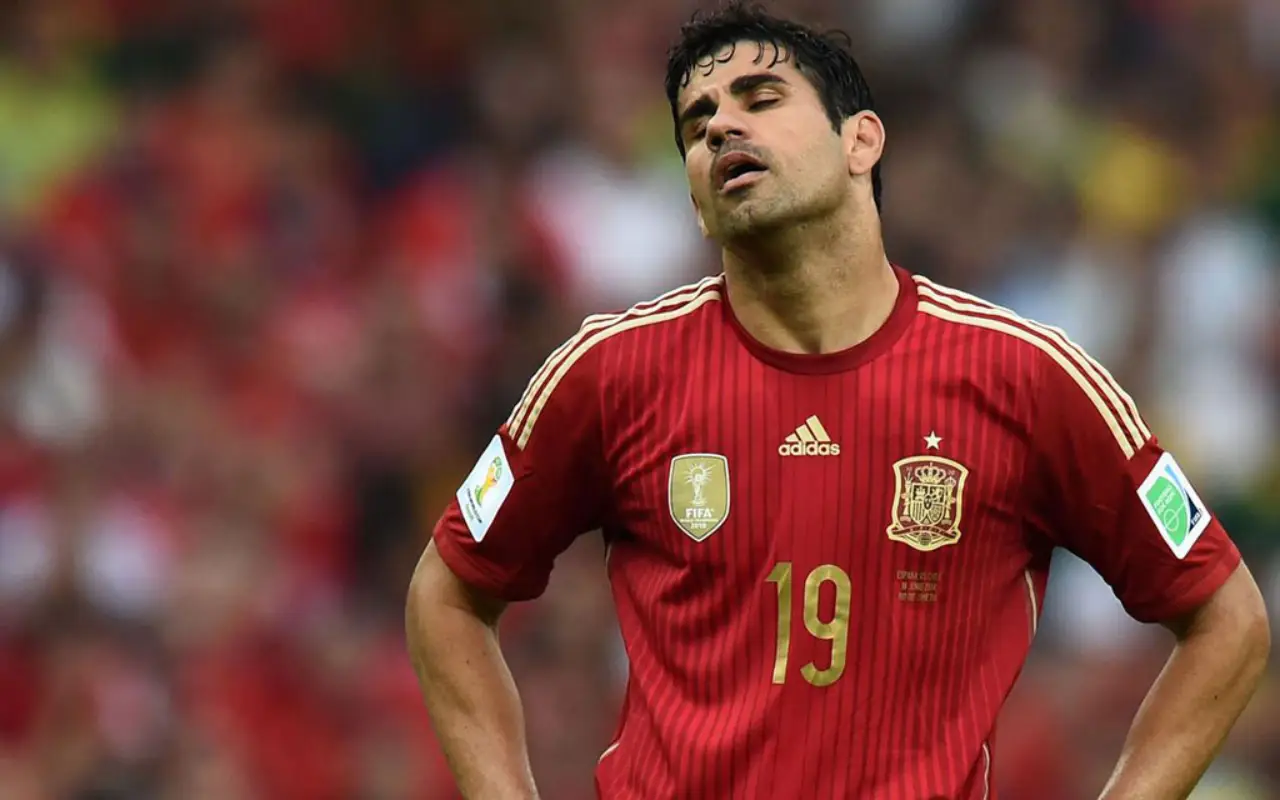 Diego Costa sous le maillot de l'Espagne