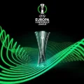 Le trophée de la Ligue Europa Conférence