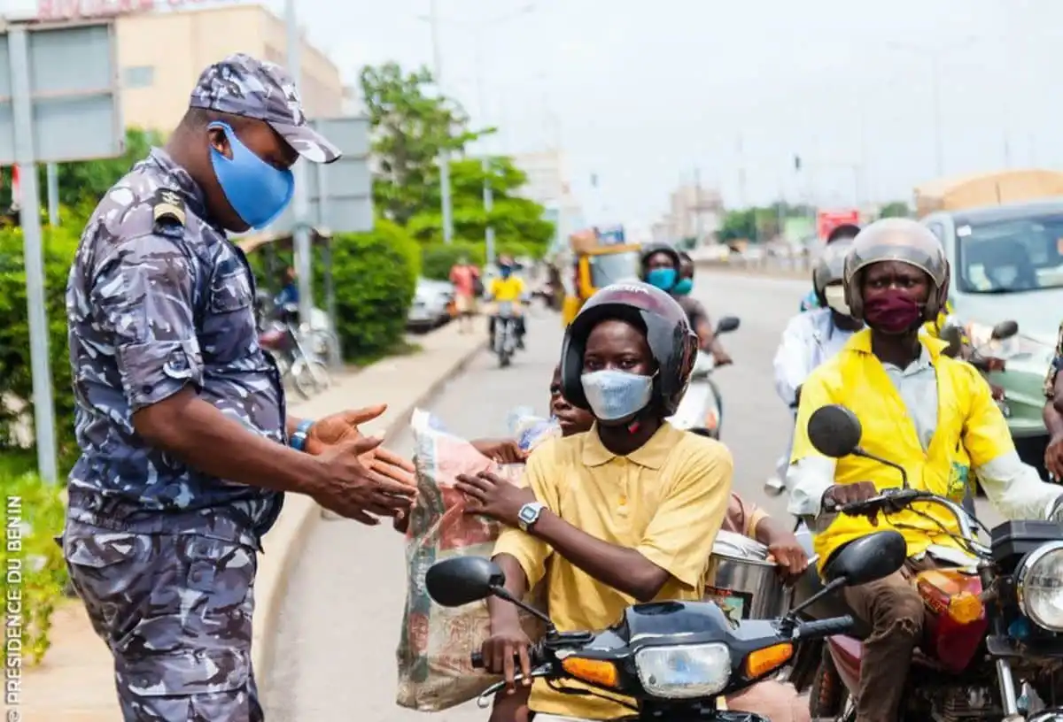 Bénin-Défaut de port de casque sur les routes : L’amende passe de 10.000FCFA à 5.000FCFA