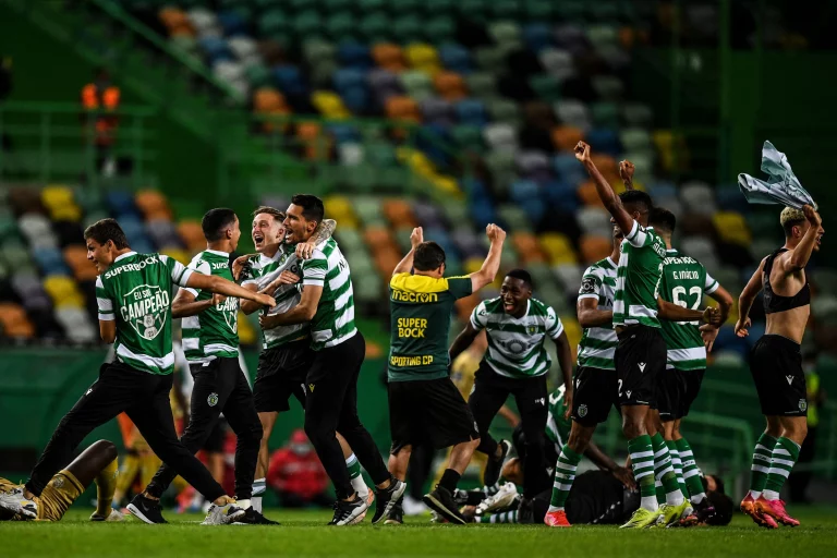 Le Sporting sacré champion du Portugal pour la 20ème fois @PATRICIA DE MELO MOREIRA_AFP_AFP via Getty Images