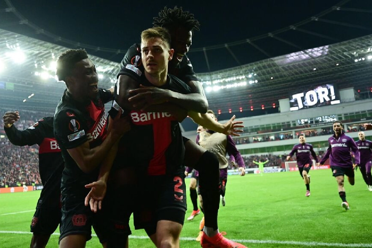 Leverkusen s'immisce dans les livres d'histoire avec un nouveau record d'invincibilité en Europa @AFP