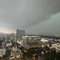 une violente tempête a frappé Houston