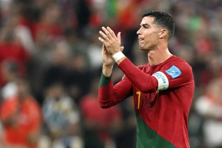 Cristiano Ronaldo sous le maillot du Portugal @AFP