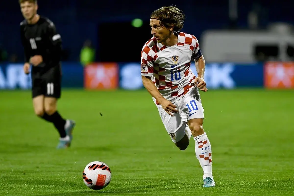 Luka-Modric sous le maillot de la Croatie