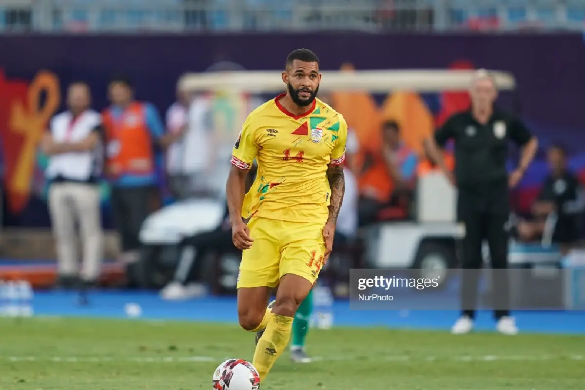 Cebiou Soukou sous le maillot des Guepards @Photo by Ulrik Pedersen_NurPhoto via Getty Images)