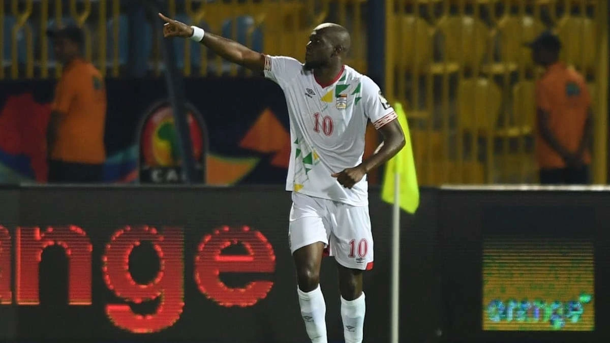 Michael Poté avec le maillot du Bénin @AFP