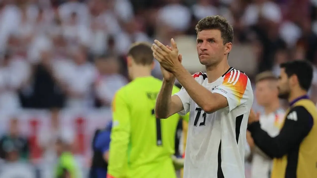 Thomas Muller sous le maillot de l'Allemagne @AFP