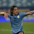 Edinson Cavani sous le maillot de l'Uruguay @AFP