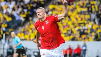 Erling Haaland sous le maillot de la Norvège @Cracchiolo_Shutterstock_SIPA