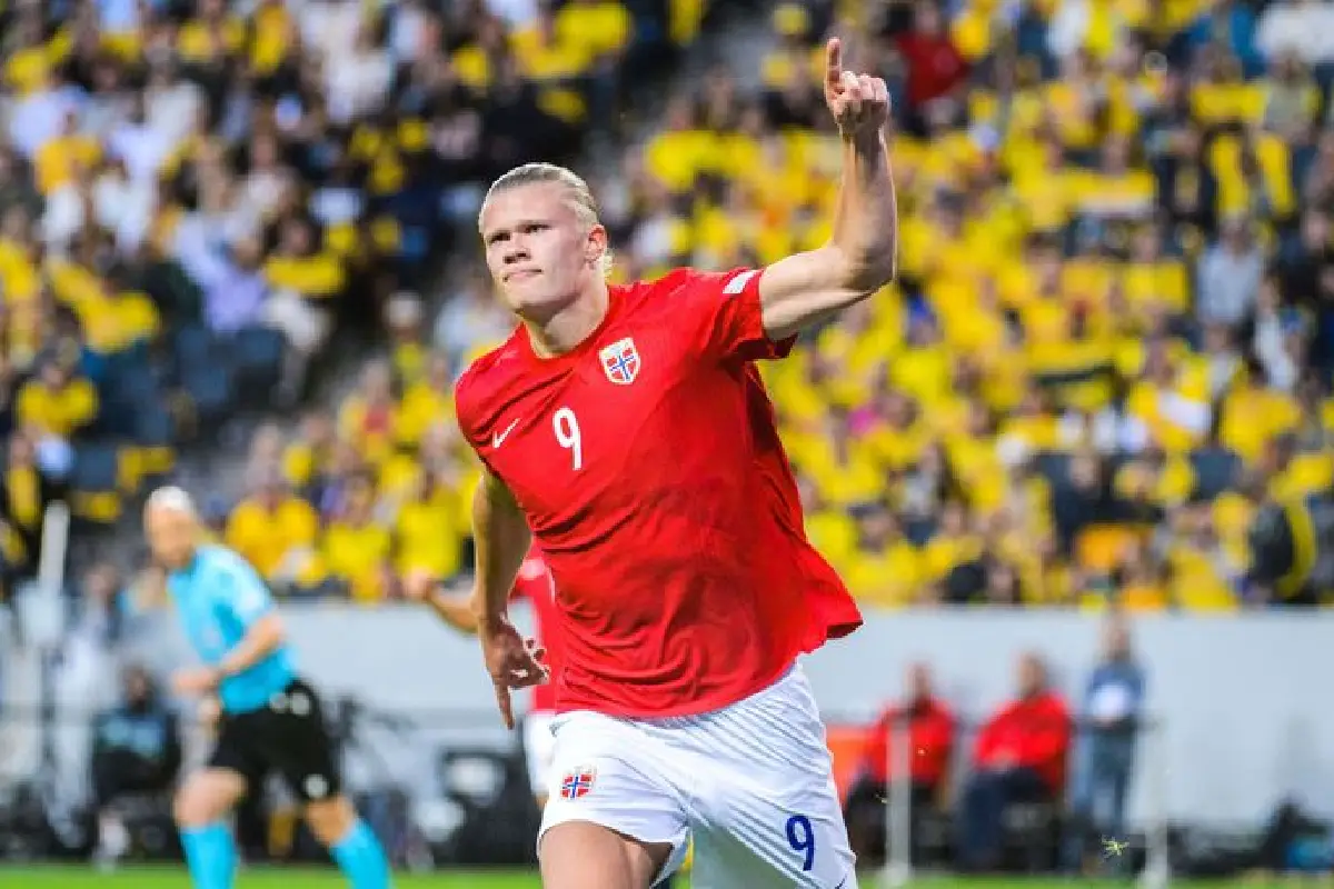 Erling Haaland sous le maillot de la Norvège @Cracchiolo_Shutterstock_SIPA