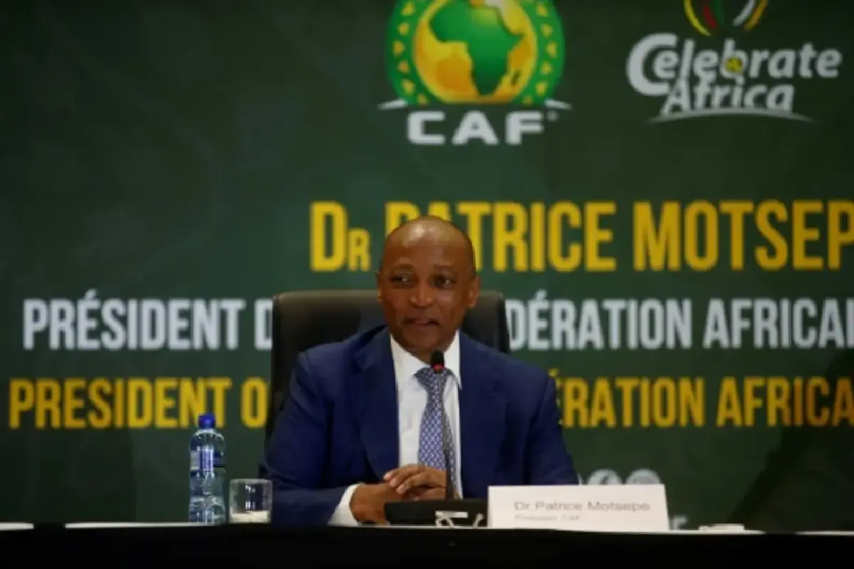 Patrice Motsepe, président de la CAF