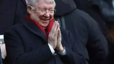 Sir Alex Ferguson @AFP