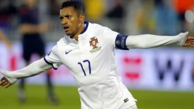 Nani sous le maillot du Portugal @AFP