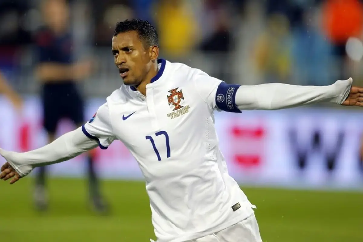 Nani sous le maillot du Portugal @AFP