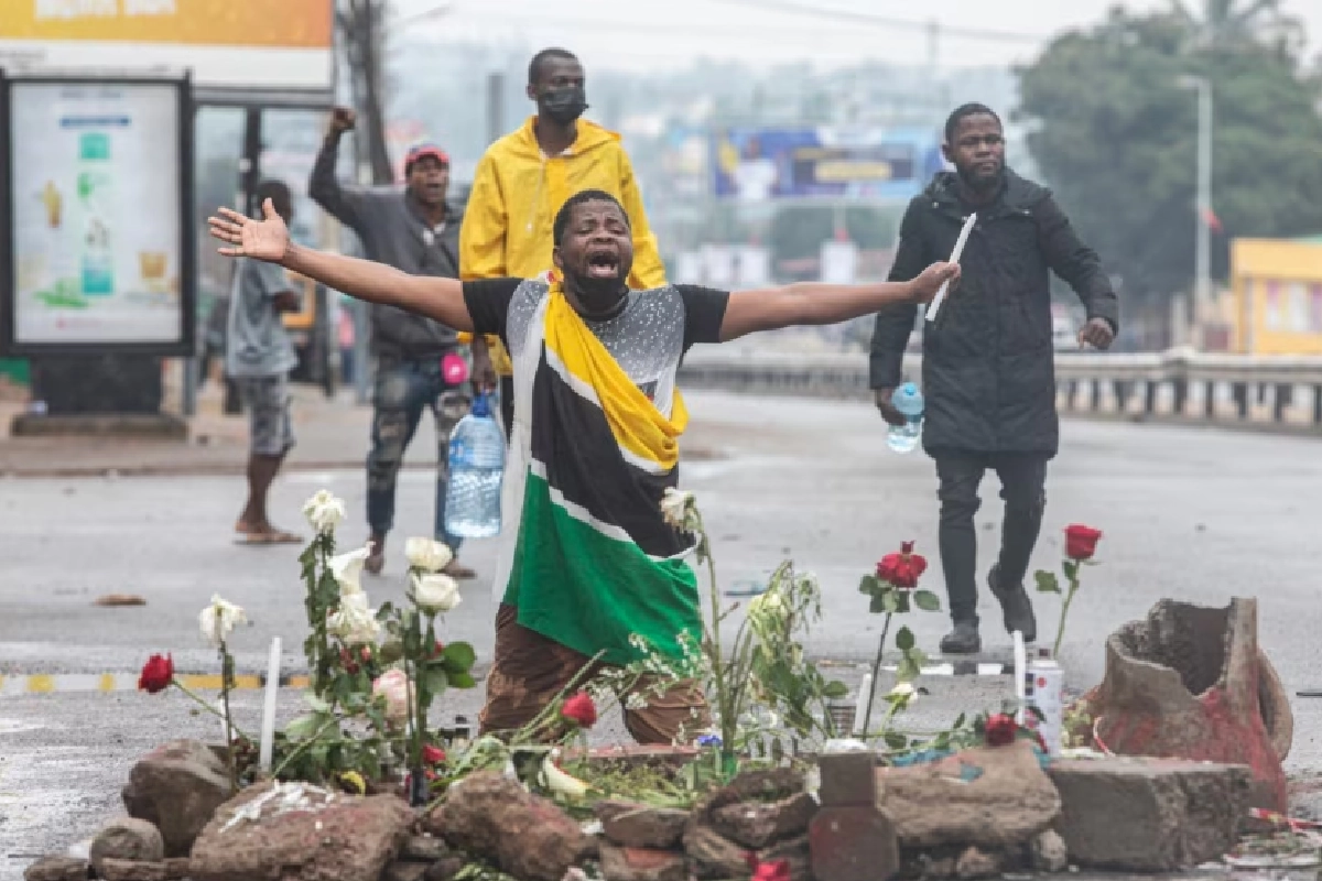 Des grèves générales au Mozambique @AFP