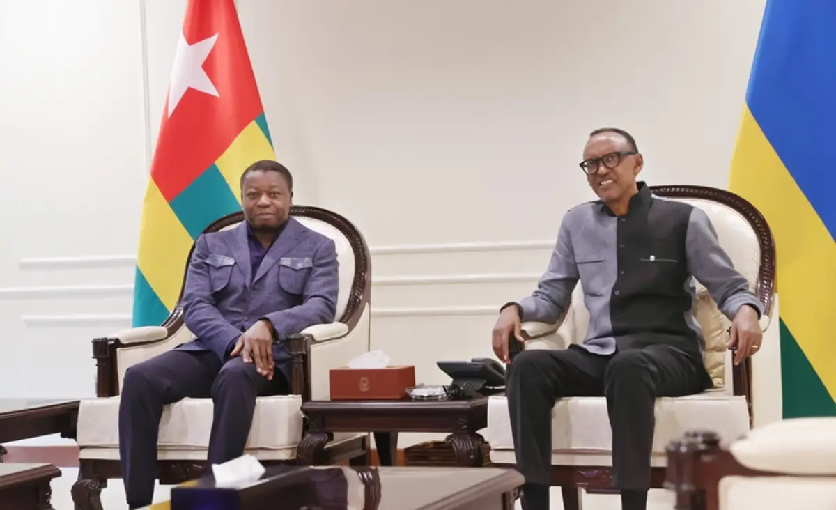 Faure Gnassingbé et Paul Kagamé