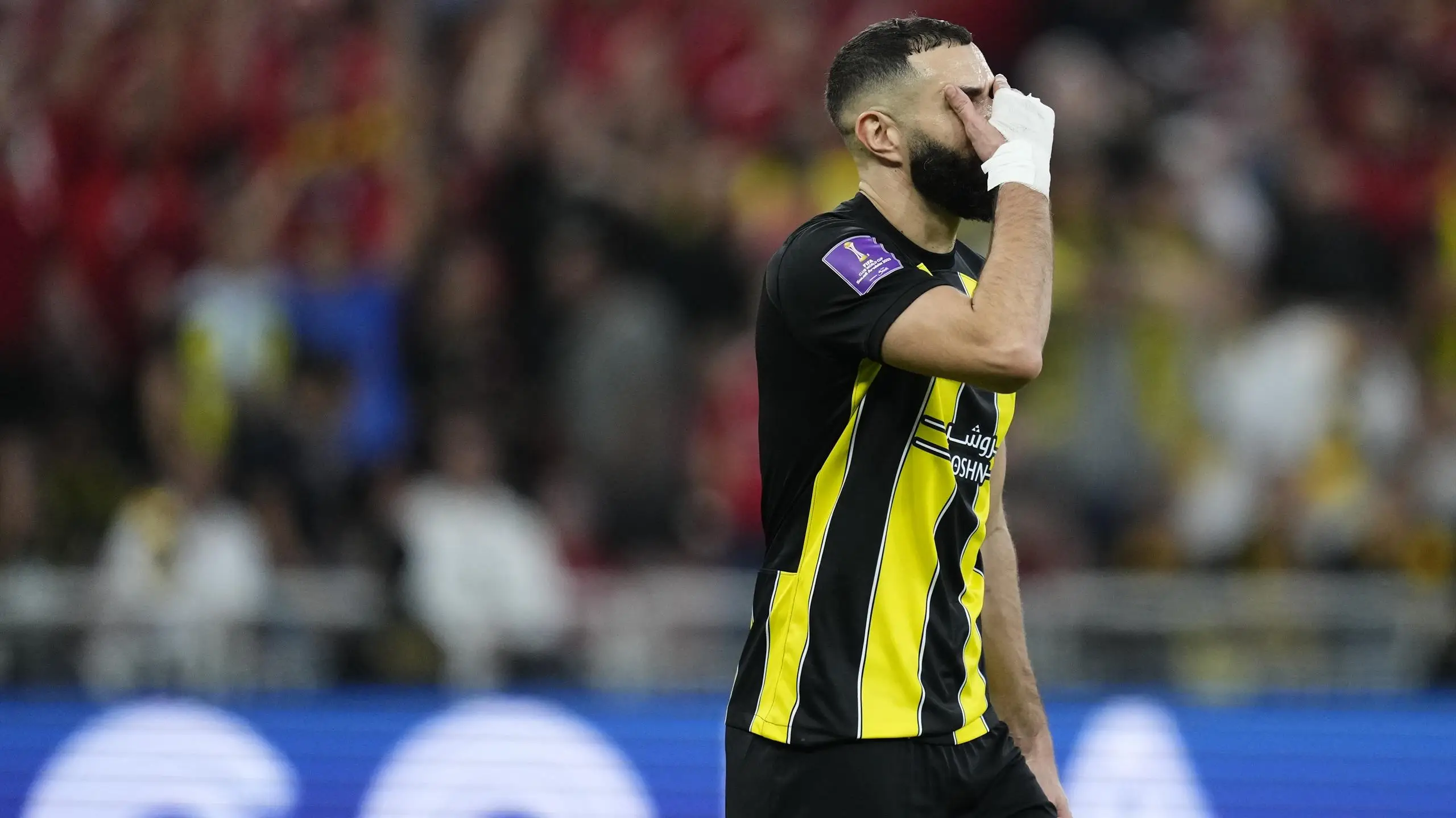 Karim Benzema sous les couleurs de Al Ittihad @Getty Images