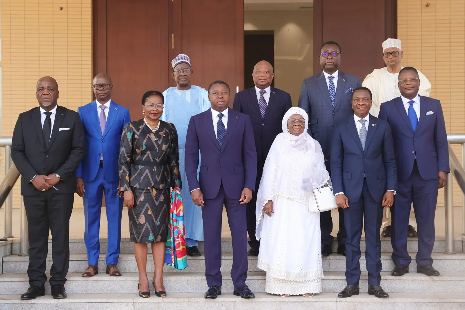 Présentation de voeux premier ministre et présidents d'institutions à Faure Gnassingbé