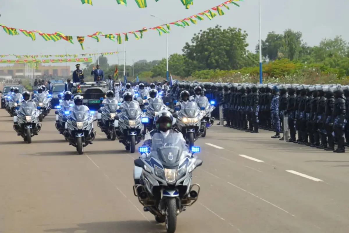 Togo : lancement officiel du stage de recyclage des agents de la Brigade Motorisée