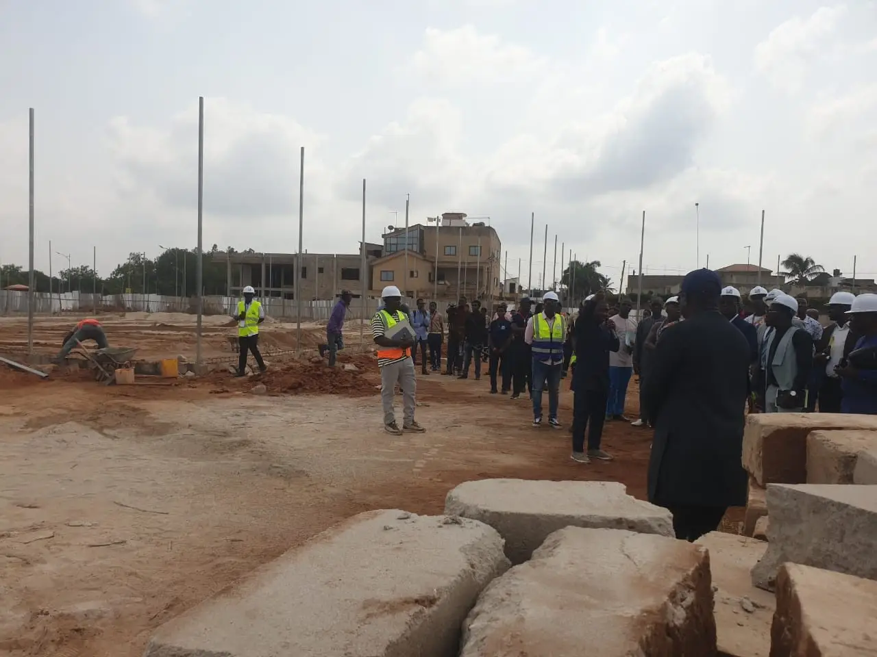 Construction d'un centre sportif à Adidogomé, @; Togo First