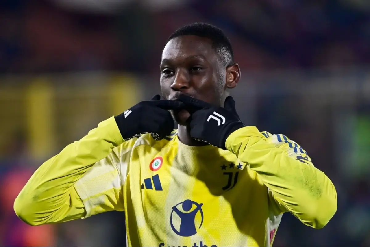 Randal Kolo Muani sous le maillot de la Juventus